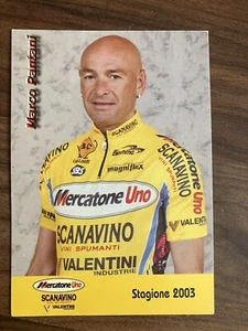Marco Pantani Rare Final Season Original Post Card - Picture 1 of 5