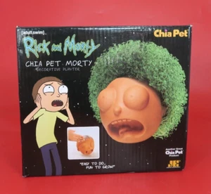 Chia Pet Morty Plant Bust (Rick and Morty) Cartoon Network Adult Swim - Picture 1 of 9