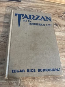Tarzan And The Forbidden City- Edgar Rice Burroughs 1938 Tarzana California - Picture 1 of 9