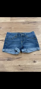 The art of blue jeans Lucky Brand Riley Shorts Girls size 8 - Picture 1 of 5