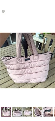 Ted Baker London Blush Pink Quilted Puffer Tote Bag - Image 1 of 4