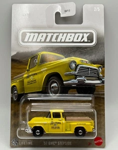 2025 Matchbox Yellow 57 GMC Strpside Pickup Truck Walmart Exclusive - Bild 1 von 2
