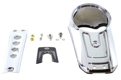Softail Deluxe Dash Panel Chrome fits Harley Davidson - Image 1 of 4