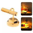 1:12 Doll House Wall Light Lamp Miniature Craft Gold Color' Q5A4