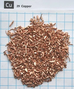 80 gram Copper metal pieces 99,92% pure element 29 sample - Picture 1 of 3