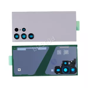 Battery Back Glass Rear Cover With Camera Lens For Samsung Galaxy S23Ultra - Picture 1 of 14