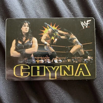 2000 WWF ENT, Inc. CHYNA The Ninth Wonder Of The World - Card Holo Sticker - Image 1 of 2