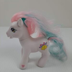 My Little Pony Lulabelle III with Bells Magnet G3 2006 Brushable Blue Pink MLP