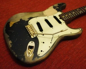 Cuerpo de guitarra de aliso reliquia Stratocaster estilo John Mayer hecho a pedido (solo cuerpo) - Imagen 1 de 9