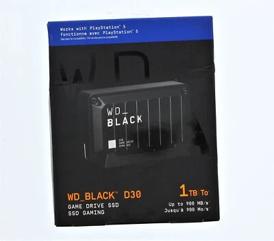 WD_Black D30 Game Drive SSD 1TB - Image 1 of 2