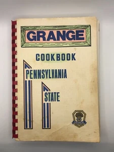 Original 1972 Pennsylvania State Grange Cookbook Over 1500 Recipes Spiral Bound - Picture 1 of 10