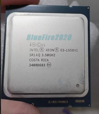 Intel Xeon E5-1650 V2 CPU Processor 3.5 GHz 6-Core LGA2011 SR1AQ 12MB E5-1650 V2 - Image 1 of 4
