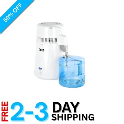 1.1 Gallon Countertop Water Distiller with Automatic Shut-off - Stainless Steel - Image 1 of 4