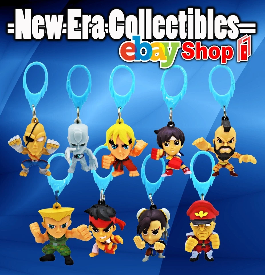 Street Fighter Backpack Hangers Random Blind Bags X2 Capcom