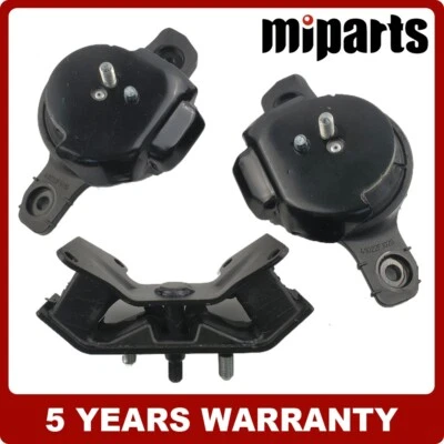 Motor And Trans Mount Set 3PCS Fit For Subaru Crosstrek Impreza 2.0L 2012-2017 - Image 1 of 4