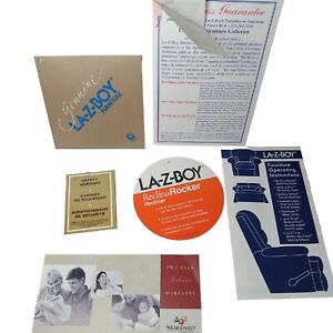 Vintage la-z-Boy Literature 7 Piece - 2001 Recliner ReclinaRocker 