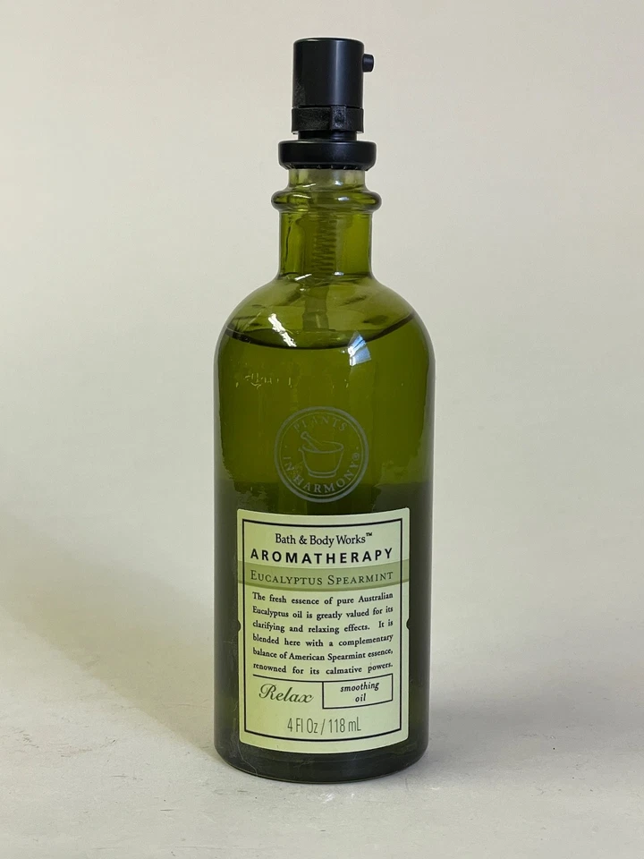 Aceite suavizante de menta verde eucalipto aromaterapia Bath & Body Works 4 oz NUEVO Relax Foto 1 de 1