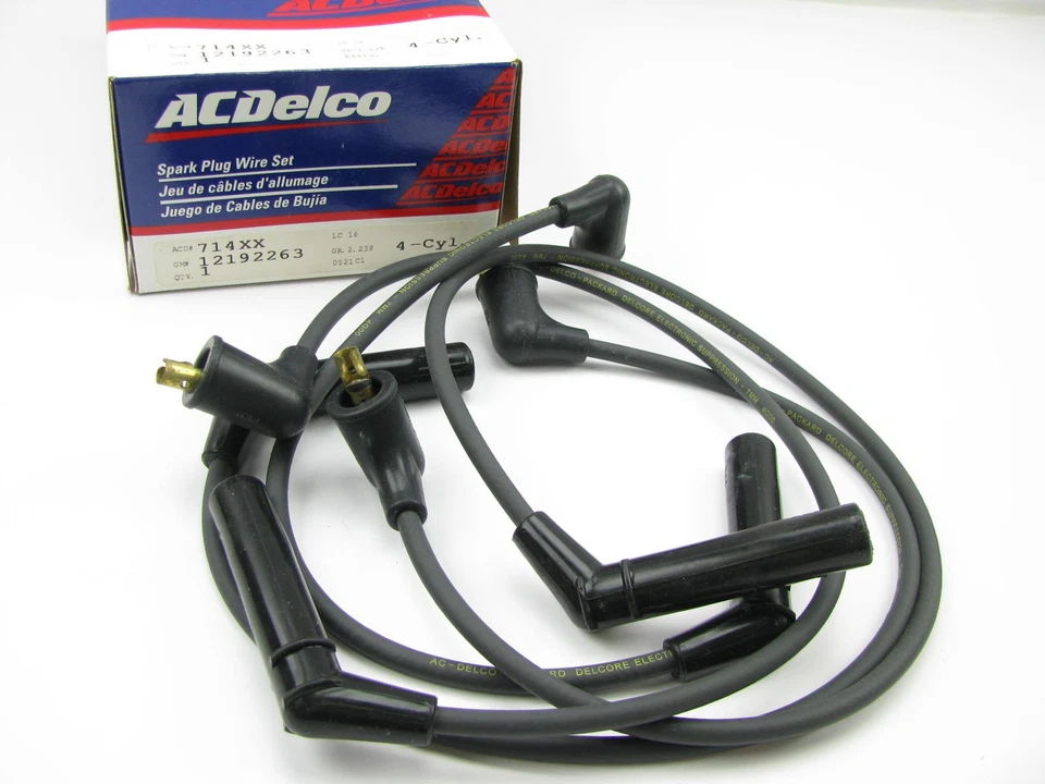 Acdelco 714XX Ignition Spark Plug Wire Set - 1993-1996 Colt, Summit - Image 1 of 1