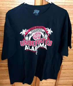 Camiseta azul 84 Alabama Crimson Tide 2020 campeones nacionales para hombre 2XL XXL - Imagen 1 de 6