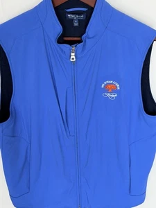 Peter Millar Crown Crafted Royal Blue Kiawah, The Ocean Course Thick Vest - Picture 1 of 6