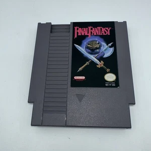 Final Fantasy Authentic Nintendo NES Cartridge Only 1985 Tested Works Fine - Picture 1 of 2