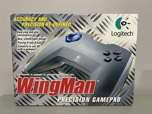 Vintage Logitech Wingman Precision GamePad Controller PC Gaming Windows 95 98 - Picture 1 of 2