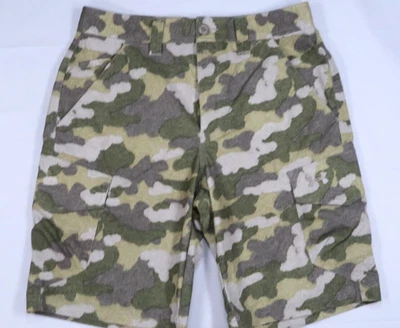 NUEVO UNDER ARMOUR PARA HOMBRES 30 UA PESCA CAZA CARGA PANTALONES CORTOS CAMUFLAJE RENDIMIENTO LONA Foto 1 de 4