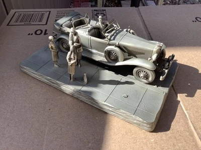 Peltre fino Franklin Mint Raymond Meyers 1930 Duesenberg modelo J Foto 1 de 4