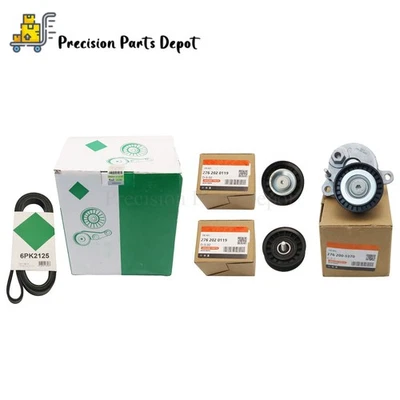 Fits INA Gates Belt Drive Kit And Belt A2762000370 For Mercedes GLE350 E350 3.5L Foto 1 de 4