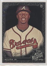 2019 Topps Allen & Ginter's X Ronald Acuna Jr #25