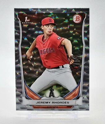 2014 Bowman Draft Picks Jeremy Rhoades Silver Ice #DP113 Bowman 1ˢᵗ - Image 1 of 2