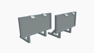 Gaslands Refuelled Billboards x2 1:64 1:72 dark future car wars Death Race - Picture 1 of 4