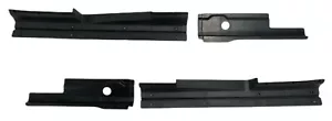 MAZDA RX2 RX-2 CAPELLA 2 DOOR COUPE SET 4 PCS DOOR FLOOR SCUFF PLATES PLASTIC - Foto 1 di 2