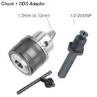 Quick Change Chuck Adapter for Impact Drivers Convert Round Shank Bits Easily