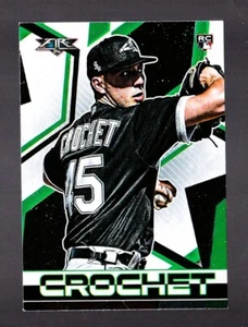 Tarjeta de novato Garrett Crochet 2021 Topps Fire CHICAGO WHITE SOX #10 - Imagen 1 de 2