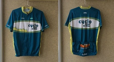 Camisa de Ciclismo Tour du Leman Texner Jersey 3XL Camiseta Antigua Italia  Foto 1 de 4