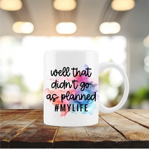My Life, café/té/chocolate 12 oz. taza/taza/sublimada/personalizar (cu154) - Imagen 1 de 1