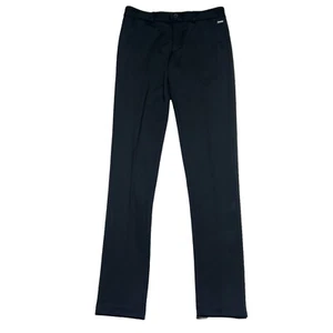 Jack & Jones Pants Mens 30 X 34 Black Slim Fit Stretch Flat Front Trousers - Picture 1 of 9