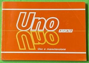 FIAT Uno Anno 1989/I Libretto Uso e Manutenzione ORIGINALE - Foto 1 di 1