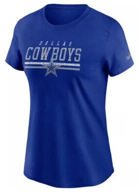 Nike Women’s Dallas Cowboys Historic Team Name Royal Jersey Shirt Medium M NFL - Image 1 of 4