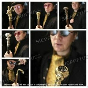 Grab Your Stylish Brass Walking Stick With Diffrent Brass Handles, Wedding Gift - Picture 1 of 12