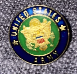U.S. Army lapel pin badge Vintage not carded UNITED STATES ARMY - Picture 1 of 3