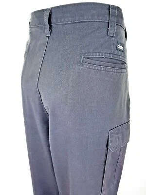 CINTAS Mens Blue CARGO WORK TROUSERS Carter Comfort Flex Workwear - W38 L31 -£89 - Image 1 of 4
