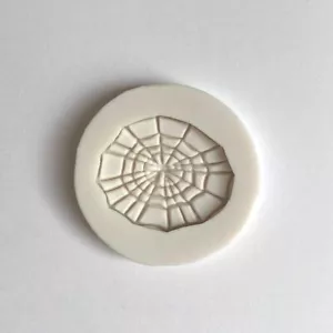 SPIDER WEB MOLD, Chocolate Mold Silicone Fondant Mold Halloween Cake Decoration, - Picture 1 of 1