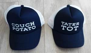 Couch Potato & Tator Tot Ball Cap Hat Snapback Baseball father son daughter - Picture 1 of 6