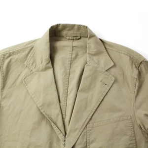 Huckberry Buck Mason Canvas Chore Jacke Größe XL Herren Mantel Knopf Beige - Bild 1 von 11