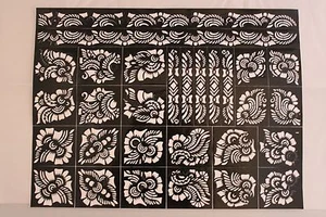 1 plantilla de henna negra grande - Imagen 1 de 1