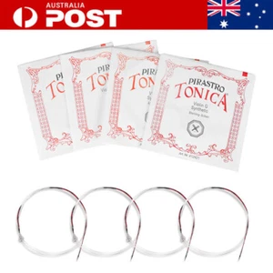 4pcs/Set Violin Strings Tonica Parts Musical Instrument A/E/D/G Stainless Steel - Picture 1 of 13
