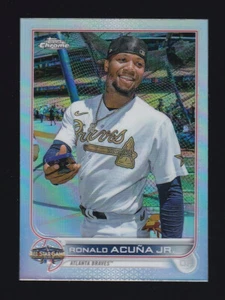 2022 Topps Chrome Update #ASGC-17 RONALD ACUNA JR. Atlanta Braves ALL-STAR GAME - Picture 1 of 2