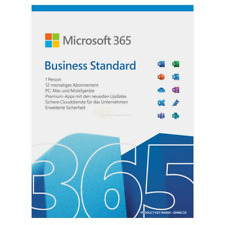 Microsoft 365 Business Standard 15 Geräte 1 Jahr deutsch ESD-Key per eMail (NEU)